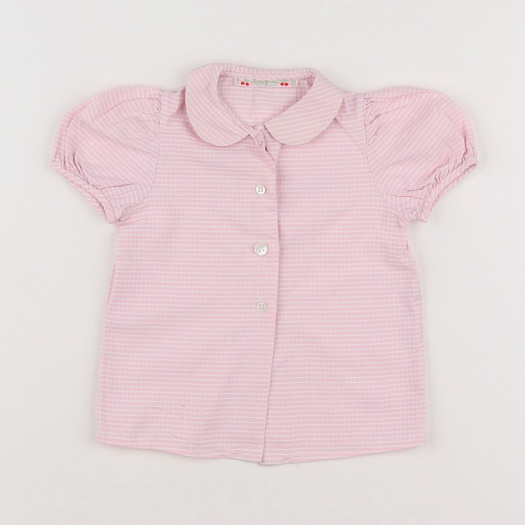 Bonpoint - blouse Rose - 12 mois